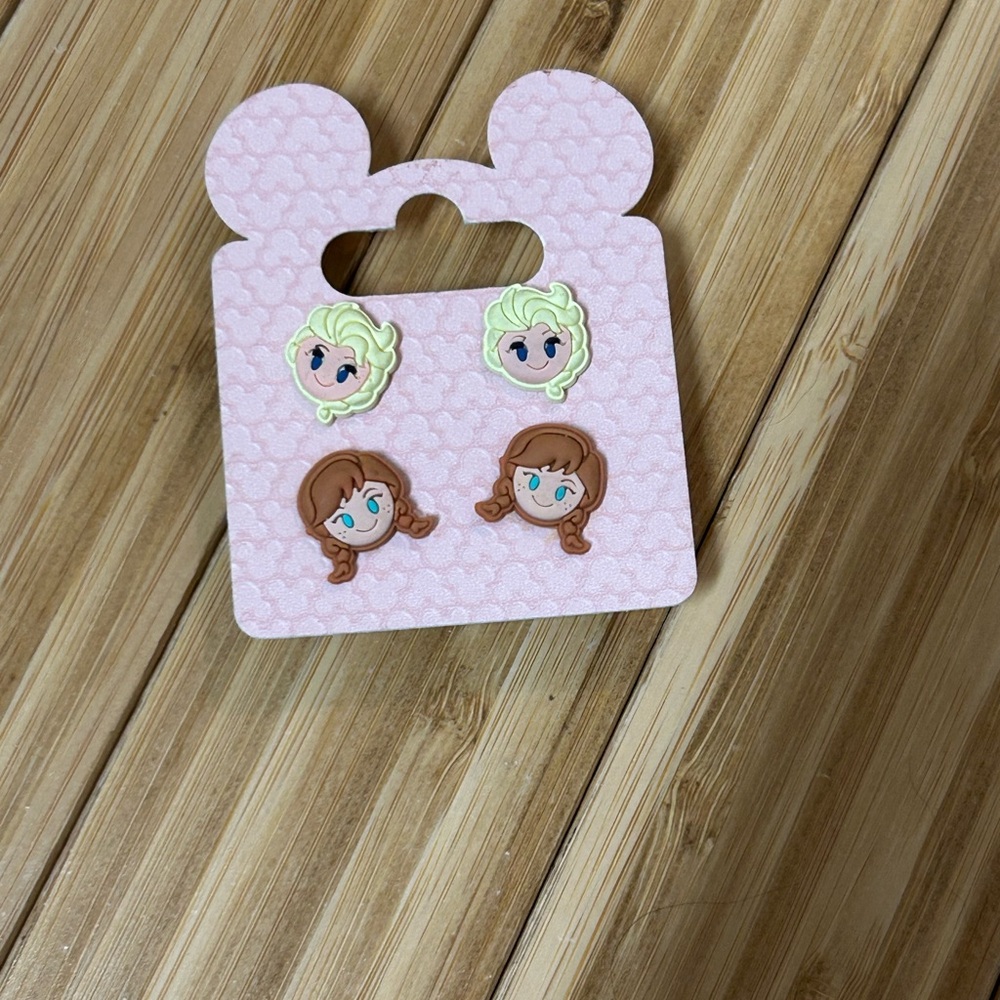 Disney Emoji Purple Earrings